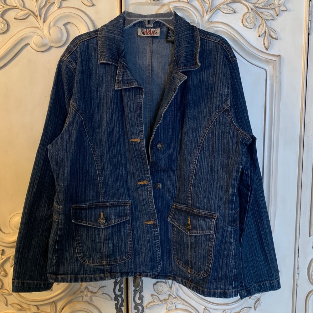 Bill Blass Jean jacket. PL